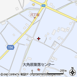 千葉県香取市大角1800周辺の地図