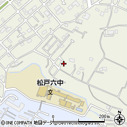 千葉県松戸市千駄堀1241-4周辺の地図