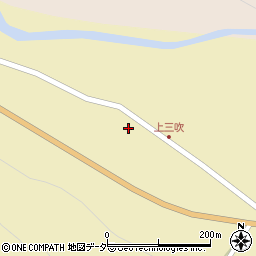 山梨県北杜市武川町三吹336周辺の地図