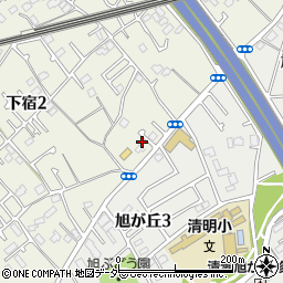 東京都清瀬市下宿2丁目457-7周辺の地図