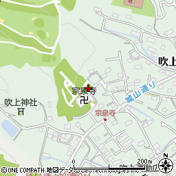 東京都青梅市吹上256周辺の地図