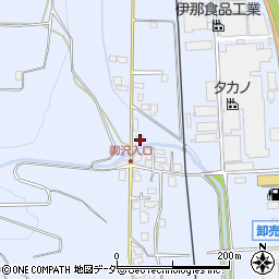 長野県伊那市西春近5424周辺の地図