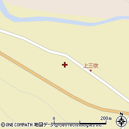 山梨県北杜市武川町三吹339周辺の地図