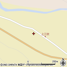 山梨県北杜市武川町三吹337周辺の地図