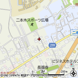埼玉県入間市二本木2869周辺の地図