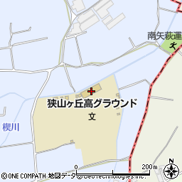 埼玉県入間市宮寺120-1周辺の地図