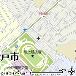 千葉県松戸市千駄堀1623-1周辺の地図