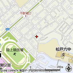 千葉県松戸市千駄堀1658-10周辺の地図