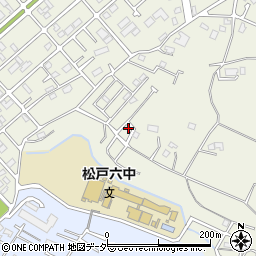 千葉県松戸市千駄堀1243周辺の地図