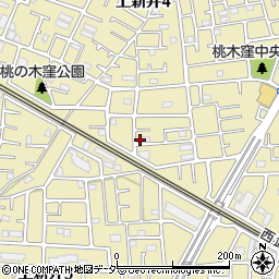 埼玉県所沢市上新井4丁目5-12周辺の地図