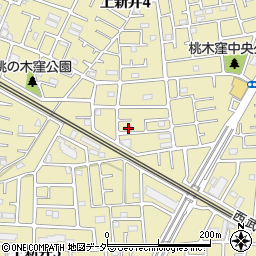 埼玉県所沢市上新井4丁目5-11周辺の地図