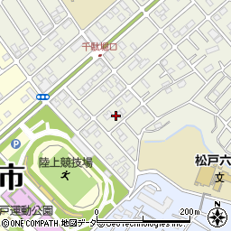 千葉県松戸市千駄堀1668周辺の地図