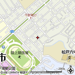 千葉県松戸市千駄堀1667-1周辺の地図