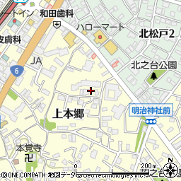 北松戸パルコート周辺の地図