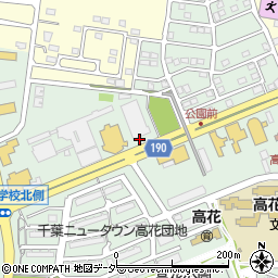 神田通信工業株式会社　千葉事業所周辺の地図