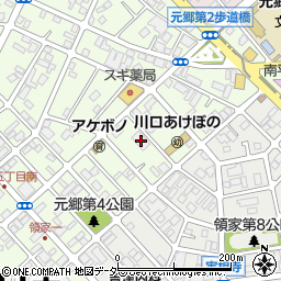 リハビリの家 川口元郷周辺の地図