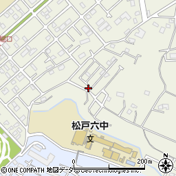 千葉県松戸市千駄堀1244-5周辺の地図