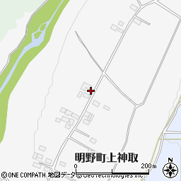 山梨県北杜市明野町上神取1477-1周辺の地図