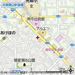 埼玉りそな銀行川口南平支店周辺の地図
