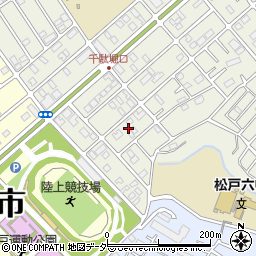 千葉県松戸市千駄堀1661-2周辺の地図