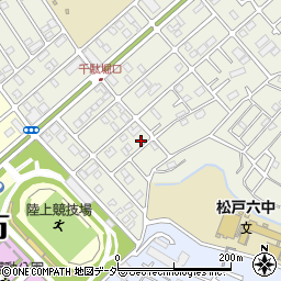 千葉県松戸市千駄堀1666-3周辺の地図