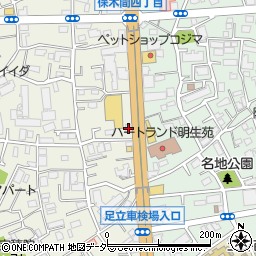 とんかつ神楽坂さくら 竹ノ塚店周辺の地図