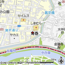 埼玉県三郷市寄巻1周辺の地図