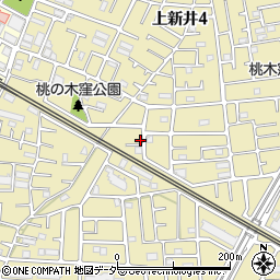 埼玉県所沢市上新井4丁目7-2周辺の地図