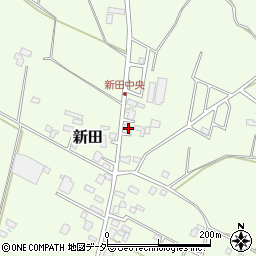 千葉県成田市新田212-1周辺の地図