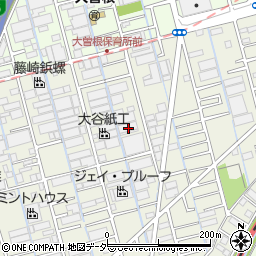 株式会社花田電機製作所周辺の地図