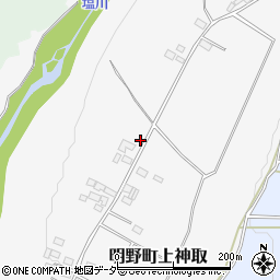 山梨県北杜市明野町上神取1479-1周辺の地図