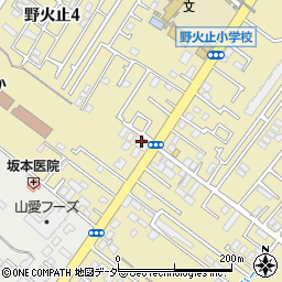 高速オフセット東京工場周辺の地図