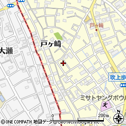 埼玉県三郷市戸ヶ崎3060周辺の地図