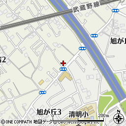 東京都清瀬市下宿2丁目711-3周辺の地図