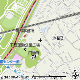 東京都清瀬市下宿2丁目515周辺の地図