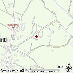 千葉県成田市新田207周辺の地図