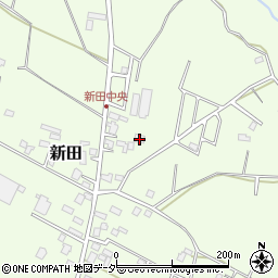 千葉県成田市新田215周辺の地図