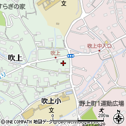 東京都青梅市吹上37周辺の地図