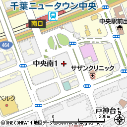 個室空間 湯葉豆腐料理 千年の宴 千葉ニュータウン中央南口駅前店周辺の地図