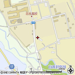 山梨県北杜市長坂町塚川175周辺の地図