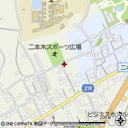 埼玉県入間市二本木1166周辺の地図