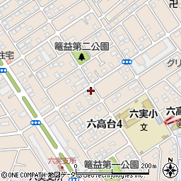 デイサービスわたしん家松戸六高台店周辺の地図
