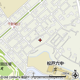 千葉県松戸市千駄堀1742周辺の地図