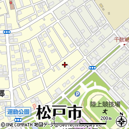 千葉県松戸市上本郷4487-8周辺の地図