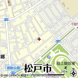 千葉県松戸市上本郷4487-3周辺の地図