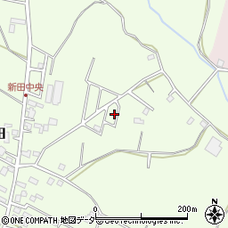 千葉県成田市新田206周辺の地図