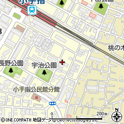 シャロン小手指周辺の地図