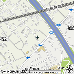 東京都清瀬市下宿2丁目711周辺の地図