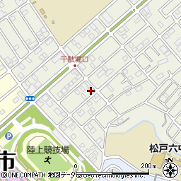 千葉県松戸市千駄堀1673周辺の地図