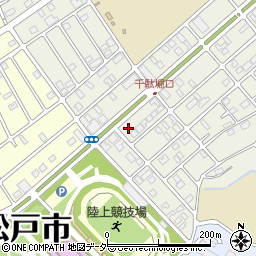 千葉県松戸市千駄堀1680周辺の地図